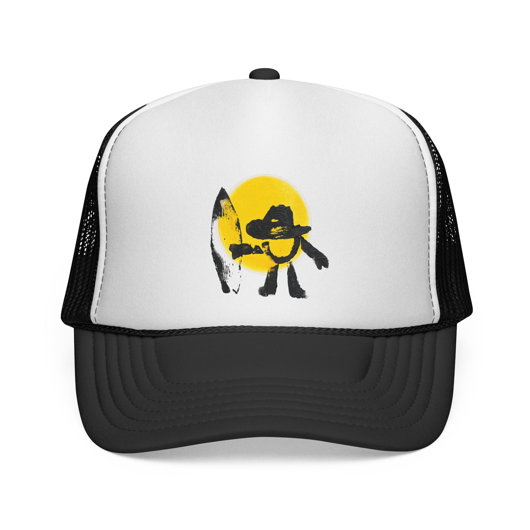 Surfing Cowboy Trucker Hat