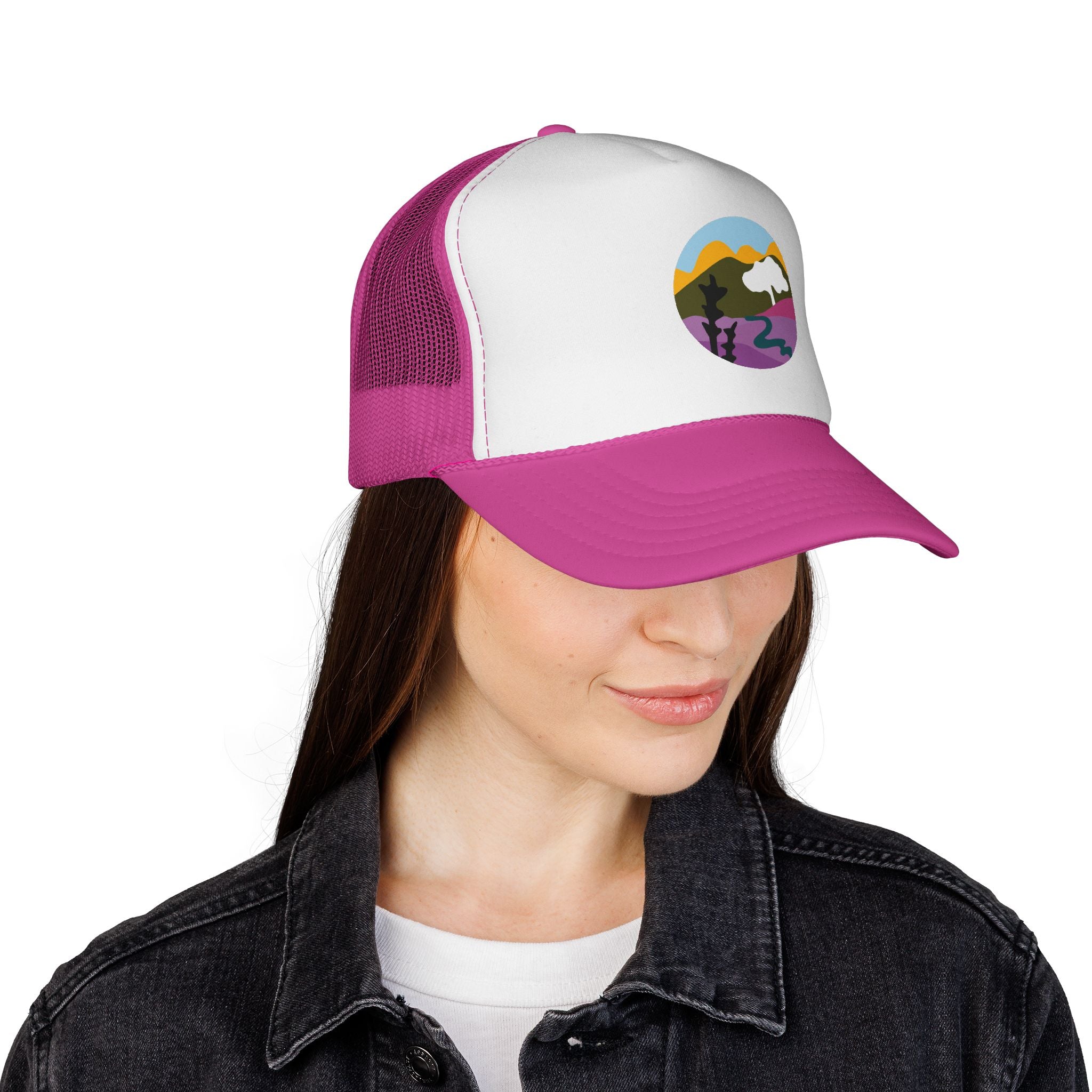 Colorful Topanga  Trucker hat