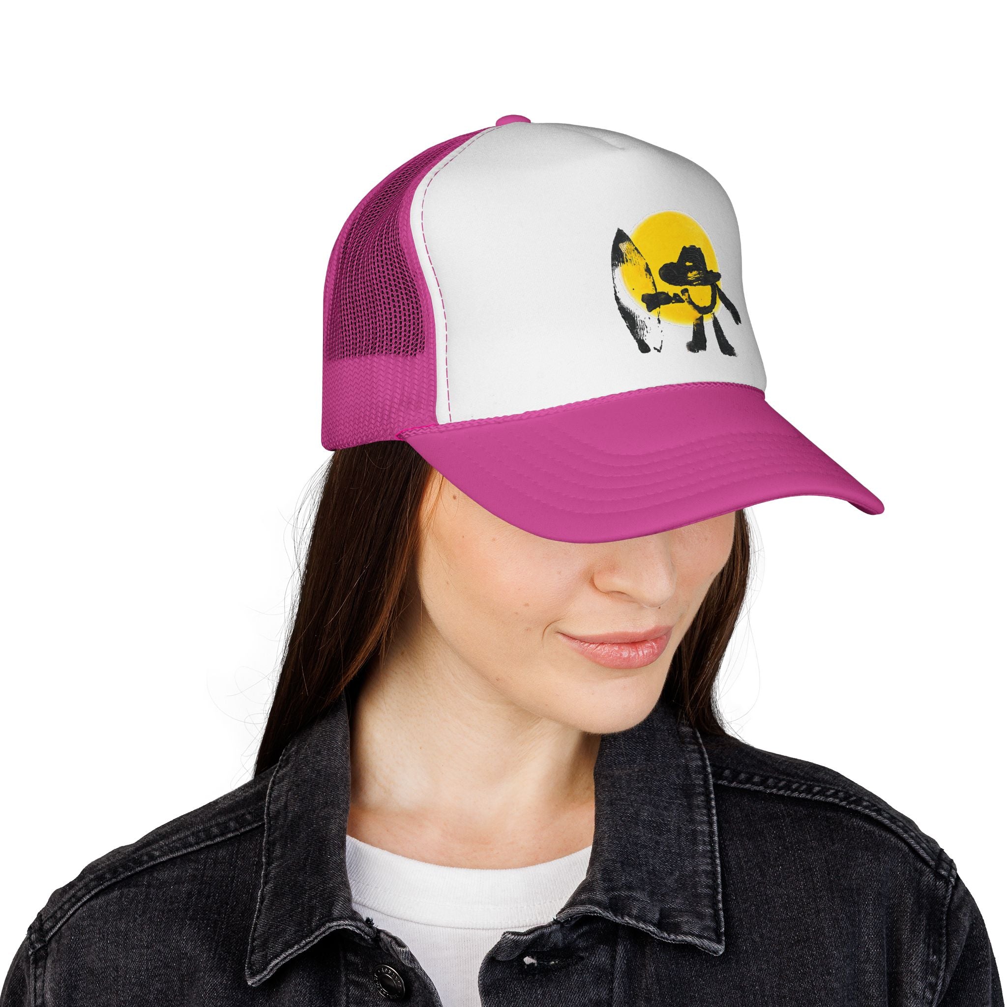 Surfing Cowboy Trucker Hat