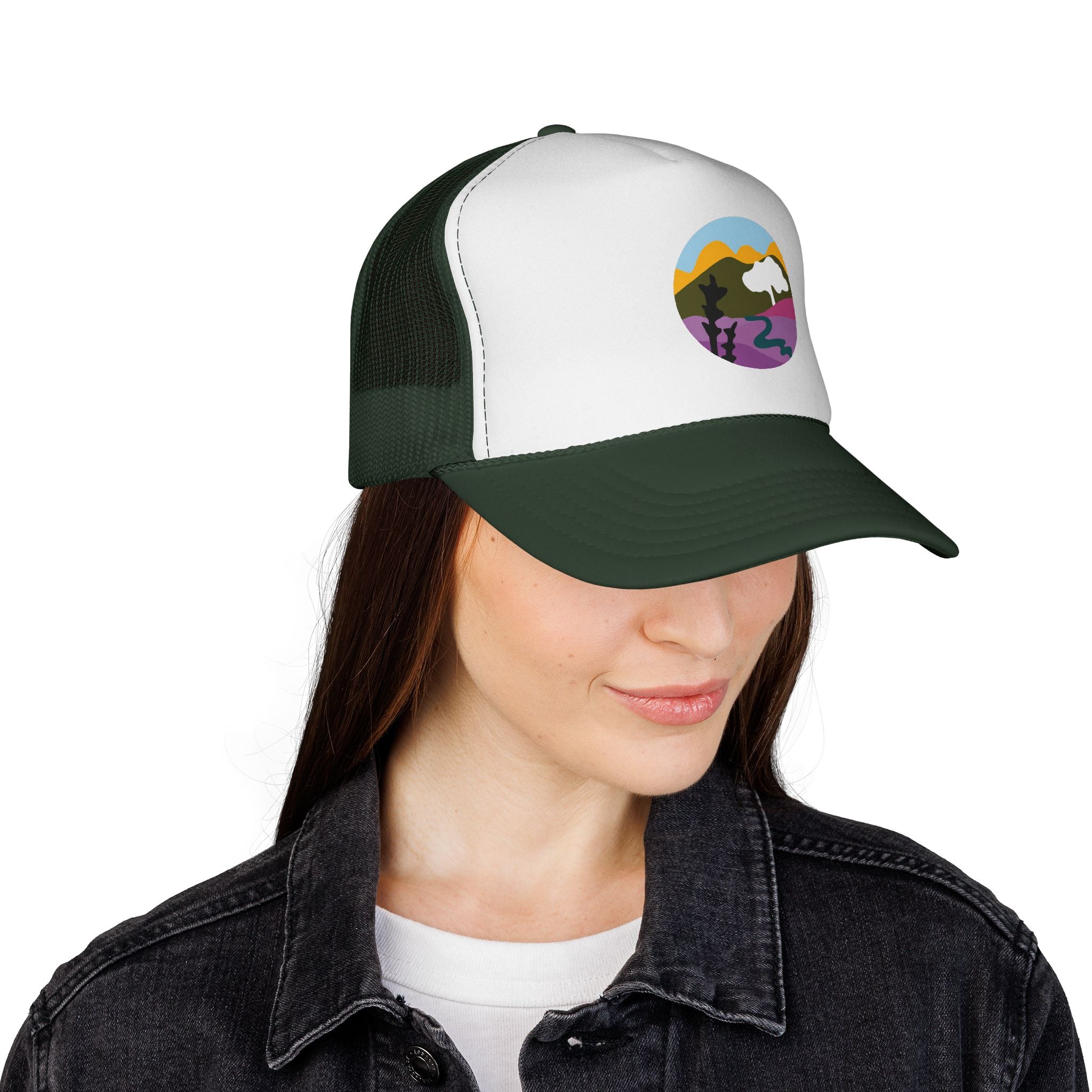 Colorful Topanga  Trucker hat