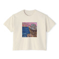 Get lost in the light FRONT no Text Boxy Tee