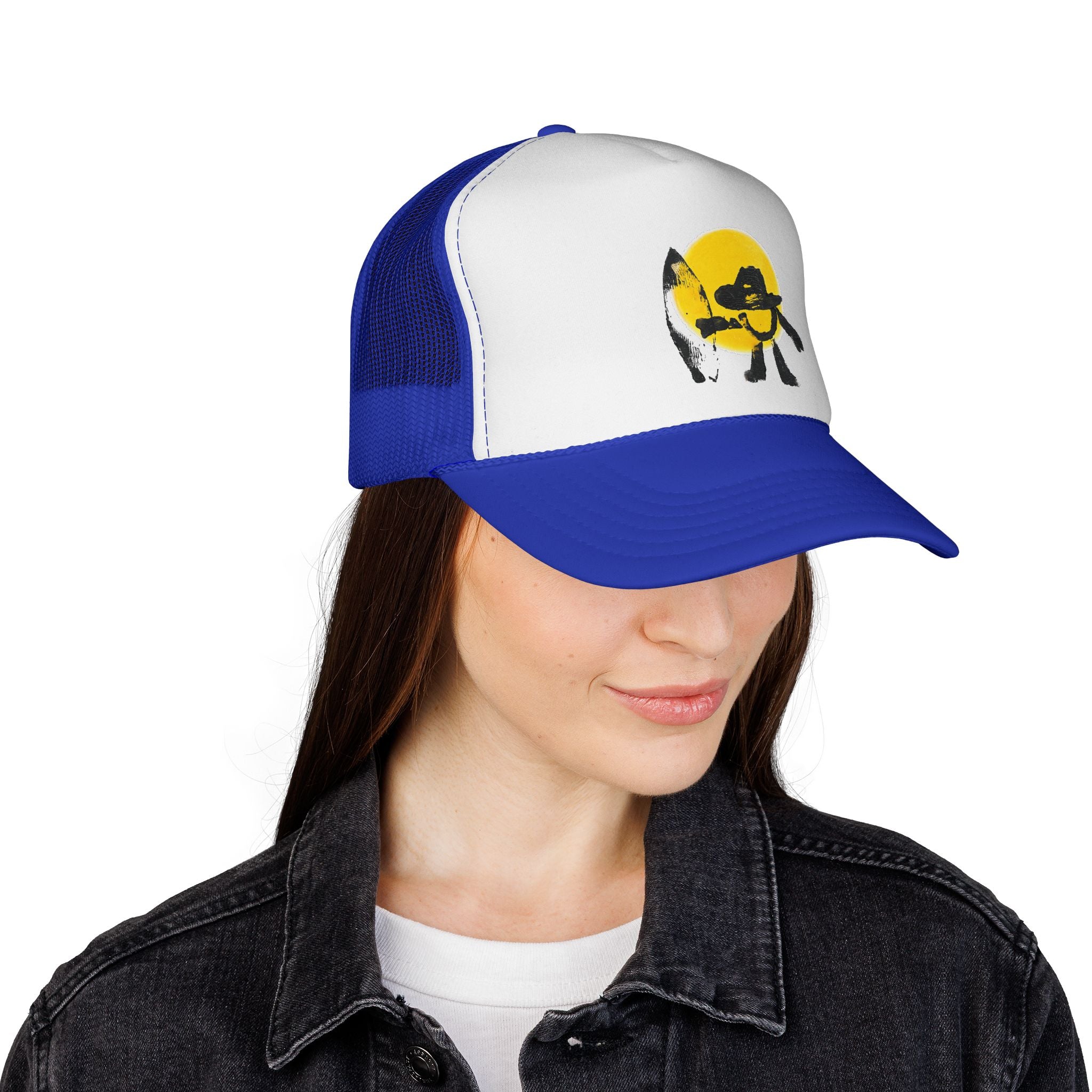 Surfing Cowboy Trucker Hat